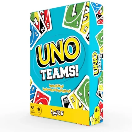 بازی فکری اونو تیمز UNO Teams | بازی کارتی تیمی و خانوادگی