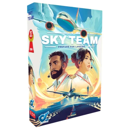 بازی فکری اسکای تیم Sky Team | بردگیم همکاری دونفره شبیه‌سازی خلبانی