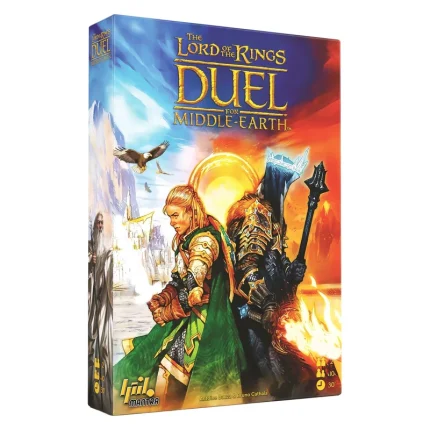 بازی فکری دوئل ارباب حلقه‌ها The Lord of the Rings Duel | بردگیم استراتژیک دونفره