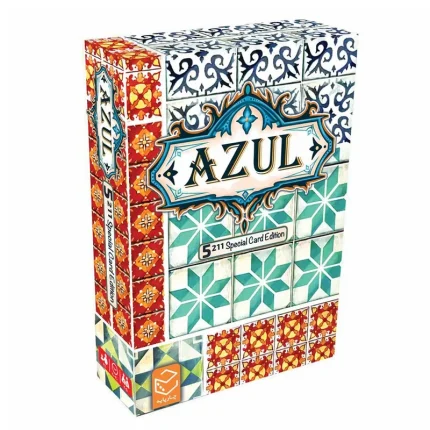 بازی فکری آزول کارتی 5211 Azul | بازی کارتی خانوادگی و استراتژیک