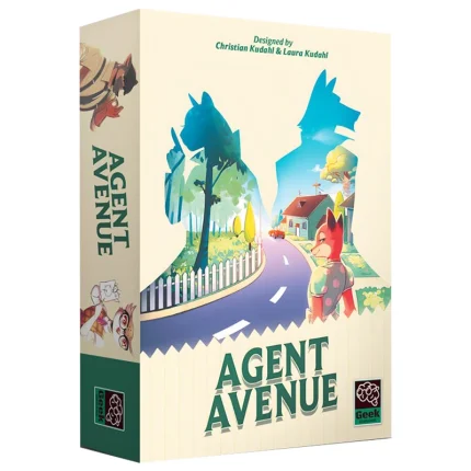بازی فکری گذرگاه جاسوس‌ها Agent Avenue | بردگیم بلوف و نبرد ذهنی دونفره