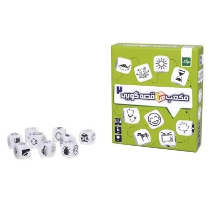 بازی فکری مکعب‌های قصه‌گویی ۲ Story Cubes | بازی خلاقیت و داستان‌پردازی